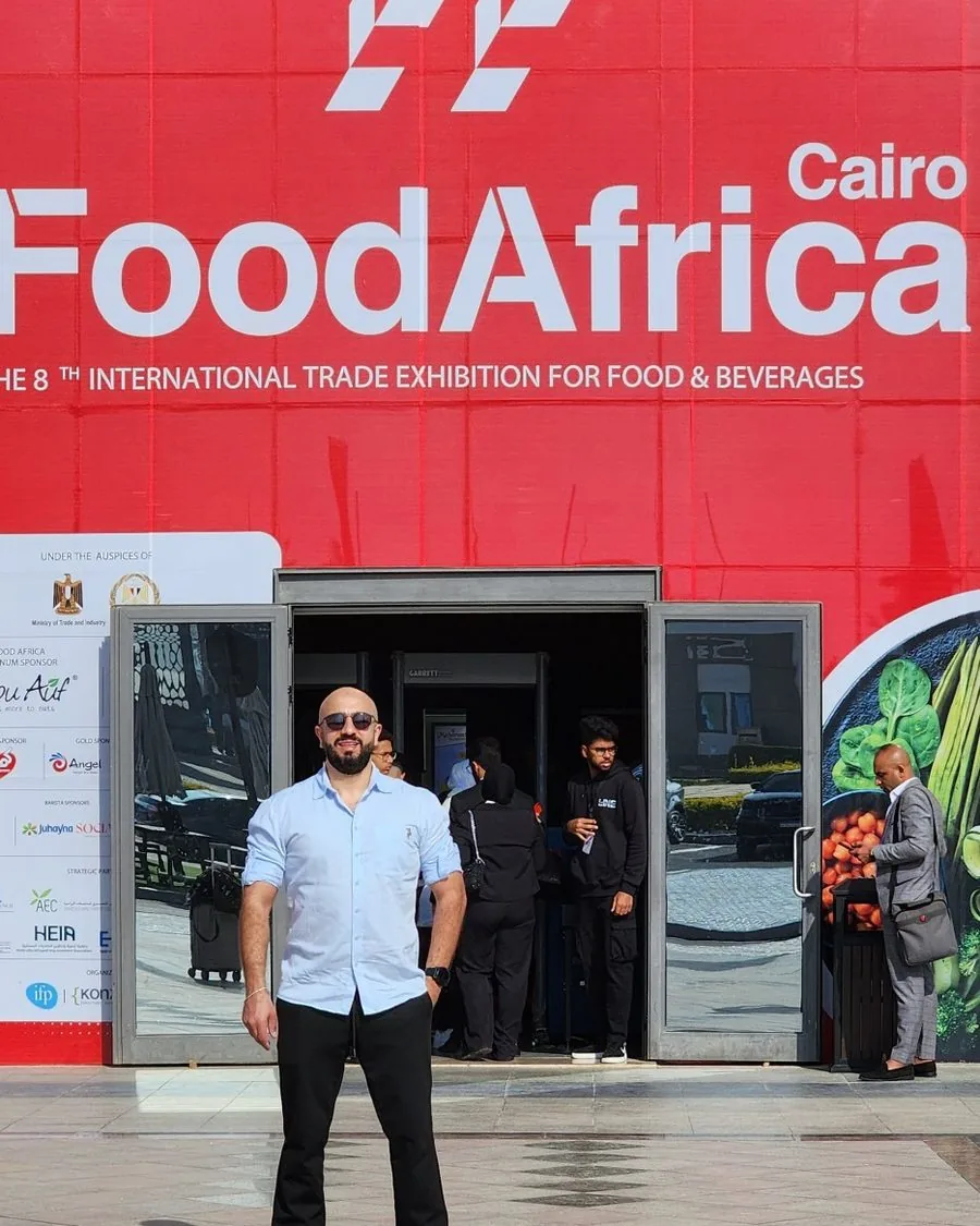 Faysal Kasha, uluslararası gıda ve içecek fuarı Food Africa Kahire'de